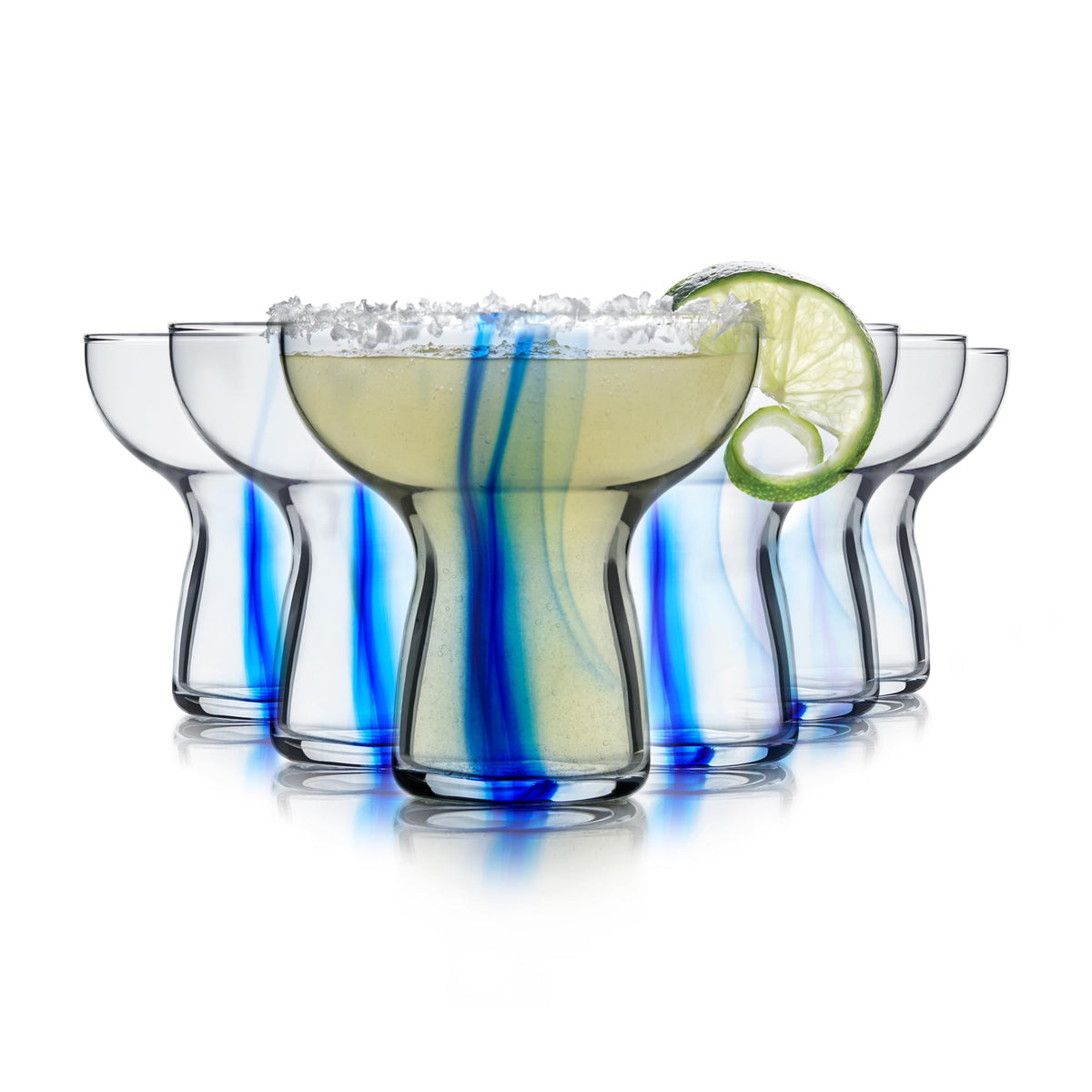 Libbey Blue Ribbon Stemless 6 / 10.3 Ounces / Glass Margarita Glasses