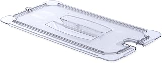 Carlisle FoodService Products 10271U07 StorPlus Third Size Polycarbonate Universal Handled Notched Food Pan Lid, Clear