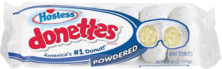 Hostess Powdered Sugar Mini Donette, 3 Ounce -- 60 per case.