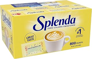 SPLENDA Zero Calorie Sweetener, 800 Count Packets | Value Pack