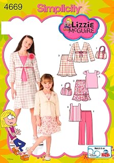 Simplicity Sewing Pattern 4669 Child/Girl Separates, HH (3-4-5-6)