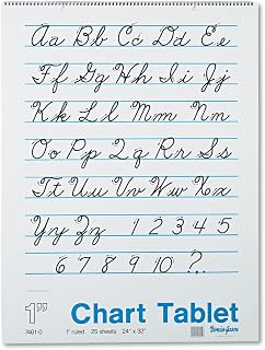 Pacon Chart Tablets Cursive Cover, 32 x 24, 1 (PAC-74610)