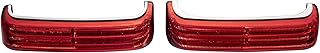 Custom Dynamics ProBEAM SEQUENTIAL Saddlebag Lights for BCM Bikes 2014+ - Chrome w/Red Lens