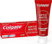 Colgate Optic White Stain Fighter Toothpaste, 4.2 Ounce