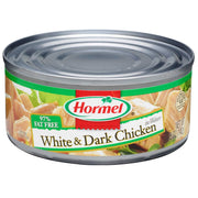 Hormel White & Dark Chicken / 5 Ounce (Pack of 12) / 96 Chicken
