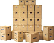 Bankers Box 30-Pack Classic Moving Box Kit, 20 Small/5 Medium/5 Large | Take the guesswork out of moving with a mixed box kit built for small, medium, and large household items.