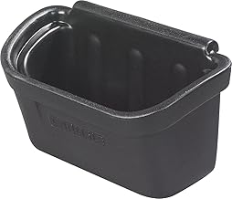 Carlisle FoodService – Utility Cart Silverware Bin 11"x18"x11", Polycarbonate Accessory, Durable Kitchen Cart, Impact-Resistant Bussing Cart Insert for Efficient Table Service and Easy Cleaning, Black