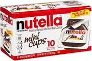 Nutella Hazelnut Spread Mini Cups - 10 Cups
