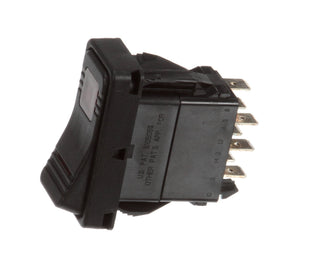 Rocker Dpdt Switch On-On by Nu-Vu – Metal, Black, Model 50-1357