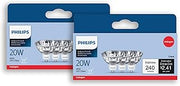 PHILIPS 415687 Indoor Flood 20-Watt MR16 12-Volt Light Bulbs 3Pk x2