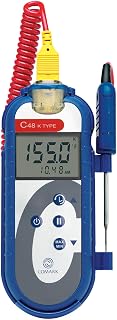 Comark C48/P15 Food Thermometer Kit Instant Read, Hand held Waterproof Kitchen Thermometer