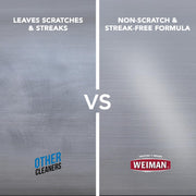 Stainless Steel Wipes and Leather Wipes - Clean and Polish Appliances for a Brighter and Longer Shine - Clean by Weiman – 30 Count (Pack of 2), Pack of 2
