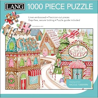 LANG Gingerbread Lane Puzzles - 1000 Pc (5038071)