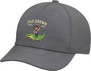 Flo Grown Florida Rodeo Alligator Cowboy Graphic Adjustable Baseball Hat