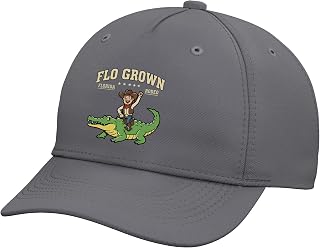 Flo Grown Florida Rodeo Alligator Cowboy Graphic Adjustable Baseball Hat