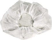 24 White Flat Pack Bouffant - 10 case - 100 count.