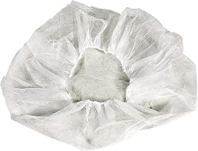24 White Flat Pack Bouffant - 10 case - 100 count.