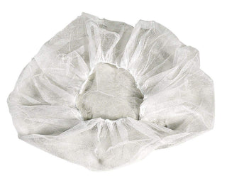 24 White Flat Pack Bouffant - 10 case - 100 count. by Cellucap – White, Pack of 100, Model BIX-400HSB
