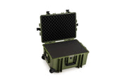 B&W International Bronze Green / Typ 6800 - Innenmaß 58x41x29cm / Cube Foam Hunting