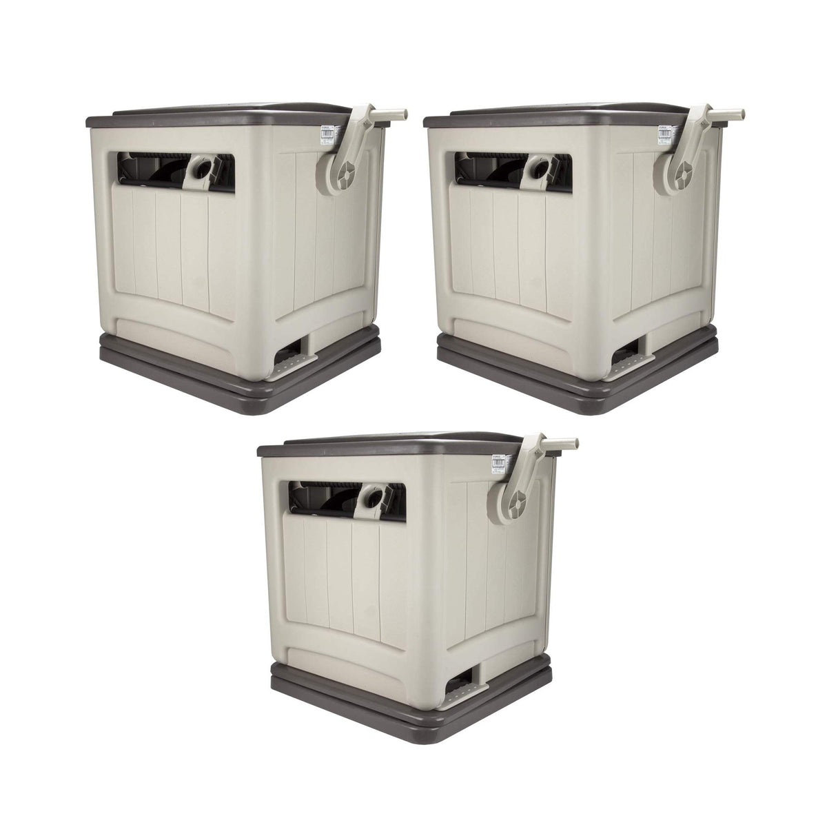 Suncast 3 / Light Taupe With Mocha Accents / Contemporary Reels