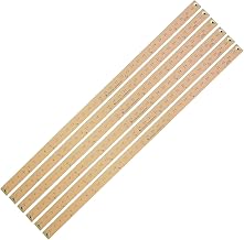 Charles Leonard Wood Yardstick, Pack of 6