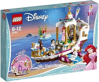 LEGO Disney Princess Ariel’s Royal Celebration Boat 41153 Children's Toy Construction Set (380 Pieces)