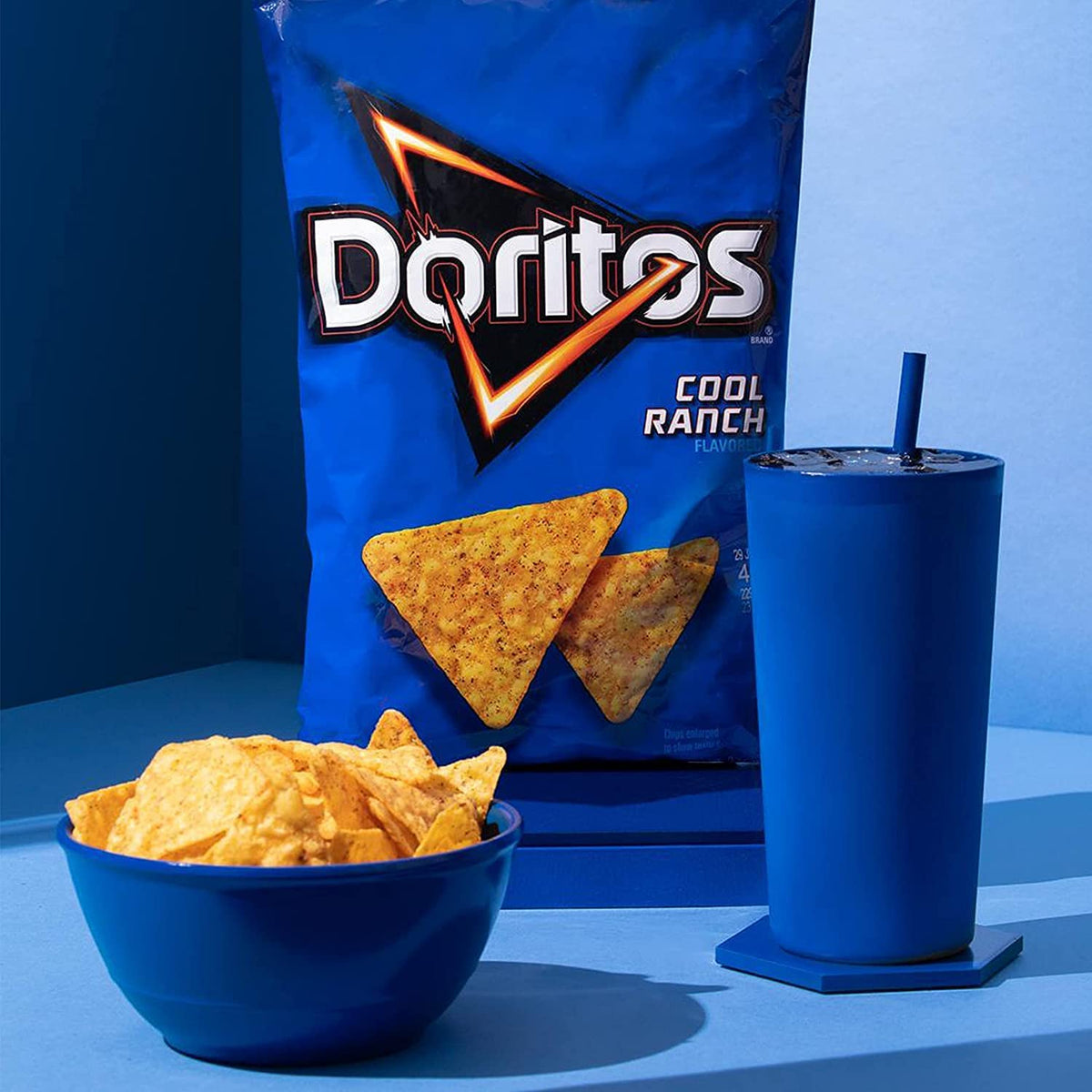 Flavored Tortilla Chips by Doritos – 112 Ounce (Pack of 1), Cool Ranch