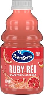 Ocean Spray Ruby Red Grapefruit Juice Drink, 32 Fl Oz Bottle