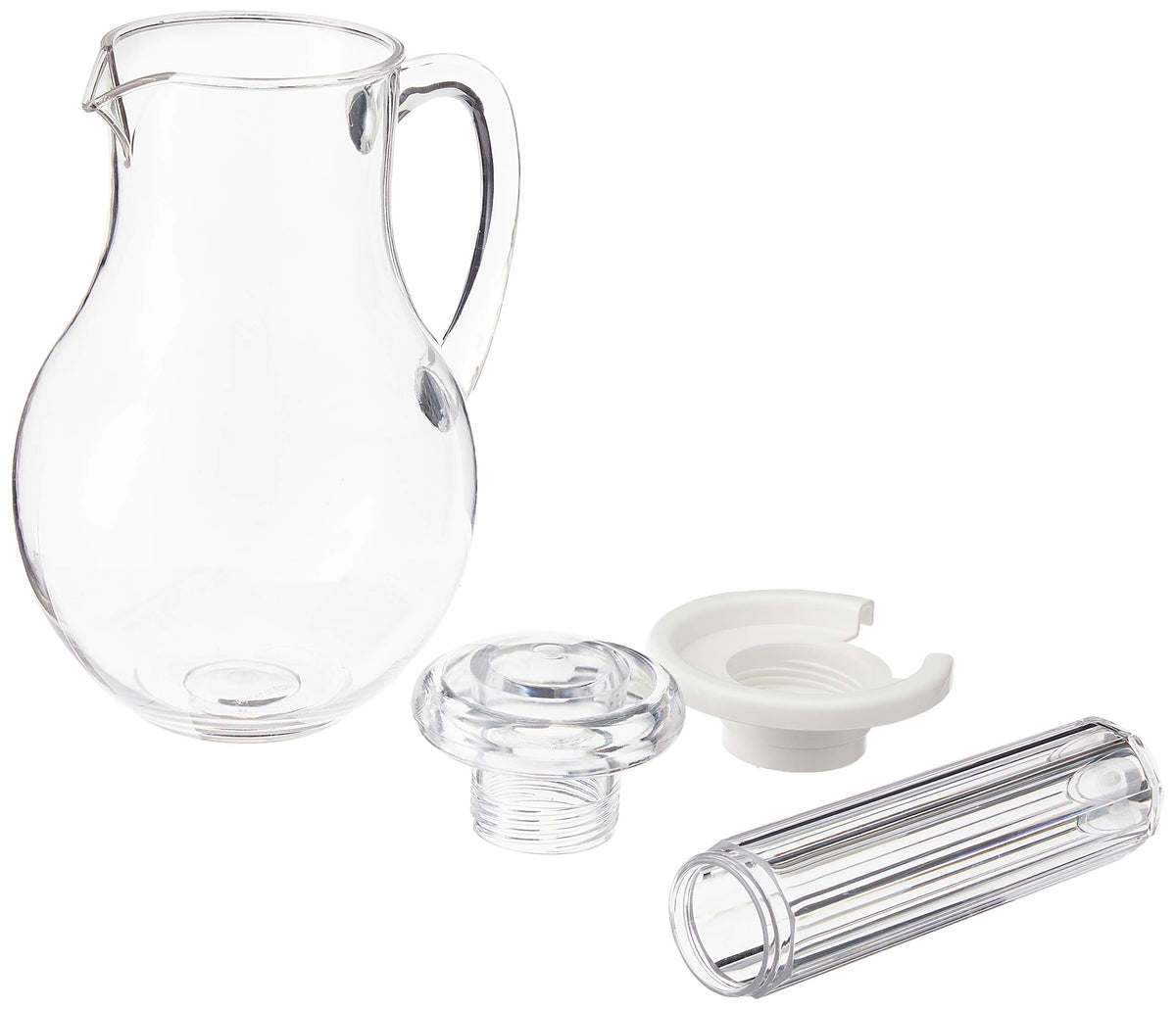 64 oz Clear Plastic Commercial Pitcher by Winco – 64 Ounces, Polycarbonate (PC), Clear, Model WPIT-19