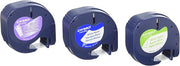 DYMO 12331 1/2 Letra Tag Tapes 3 Count