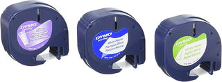 DYMO 12331 1/2 Letra Tag Tapes 3 Count