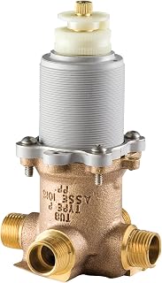 Pfister TX9310A Thermostatic Shower Systems Thermostatic 1/2" T&S 1-Handle Pressure Balance Valve