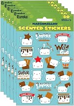 Eureka Marshmallow Scented Stickers, 80/Pack, 6 Packs (EU-650912-6)