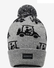 Men's Mapes Beanie Heather Grey One Size by TravisMathew – Rayon, Heather Grey, Model 1MAB274