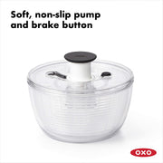 Good Grips 6 Piece(3 Containers & 3 Scoops) Large Canister Set with Scoops by OXO – 4.4 quarts, Plastic, White