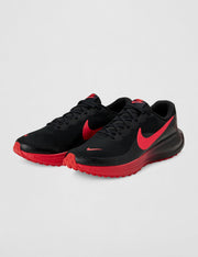 Men's Revolution 8 Road Running Shoes by Nike – Mesh, Black/Red Orbit-university Red, Model NKHJ9198-01204