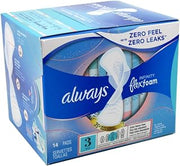 Always Pads Size 3 Infinity with Flex Foam 14 Ct X-Heavy Flow (Pack of 2)
