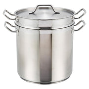 Winware 20 Quarts / Stainless Steel / 20.0 quarts Steamers