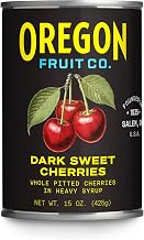 Oregon Fruit Pitted Red Tart Cherries in Water, 14.5-Ounce Cans (Pack of 8)