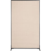 Freestanding Office Partition Panel by Global Industrial – Steel & Fabric, Tan, Model 238638FTN