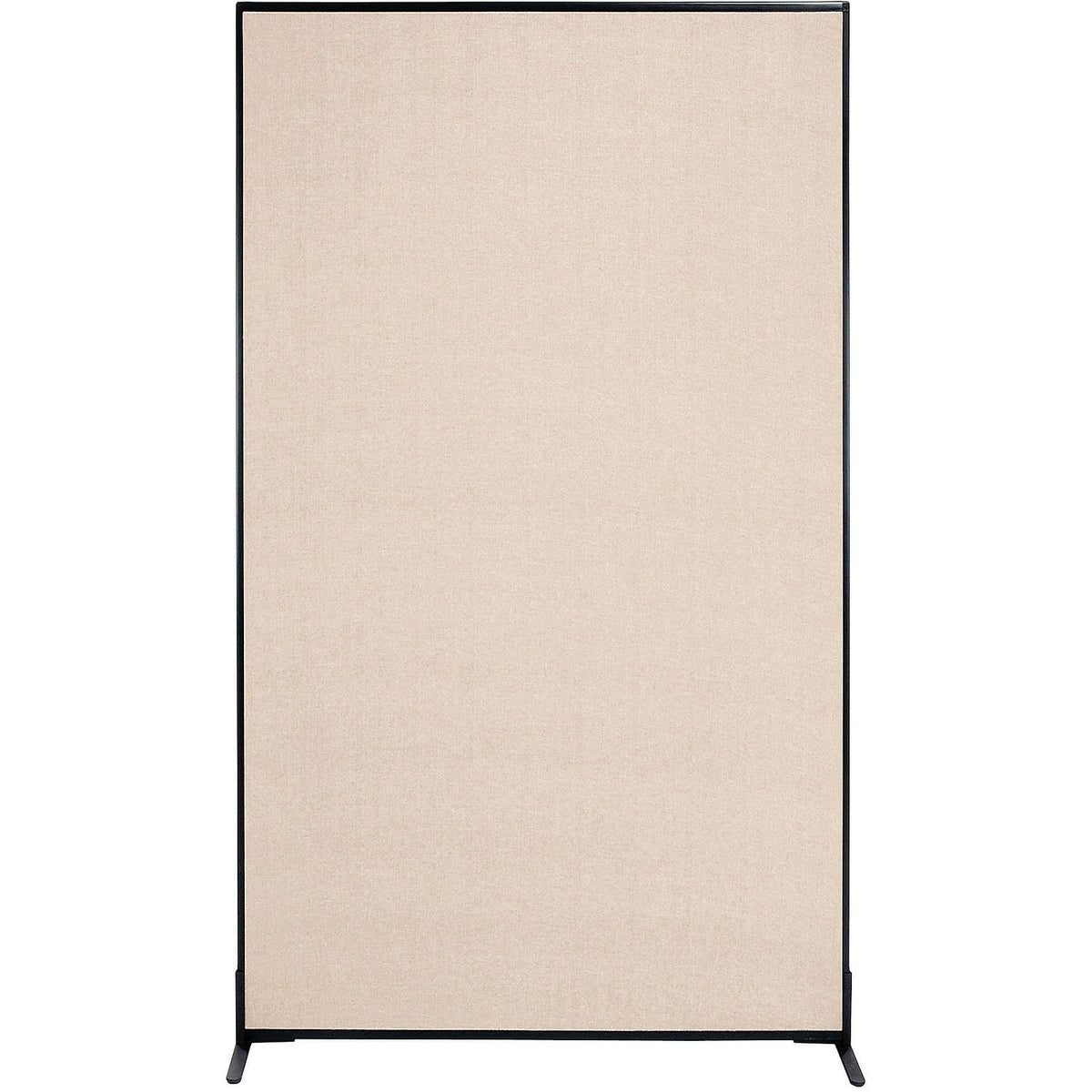 Freestanding Office Partition Panel by Global Industrial – Steel & Fabric, Tan, Model 238638FTN