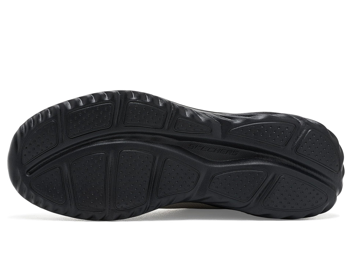 Men's Bounder 3.0 Reocurrence Hands Free Slip-in by Skechers – Mesh, Taupe/Black, Model 233459