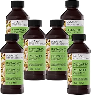 LorAnn Oils Pistachio Bakery Emulsion: Perfect for Boosting Nutty Notes in Baked Goods, Gluten-Free, Keto-Friendly, Pistachio Extract Substitute Essential for Your Kitchen