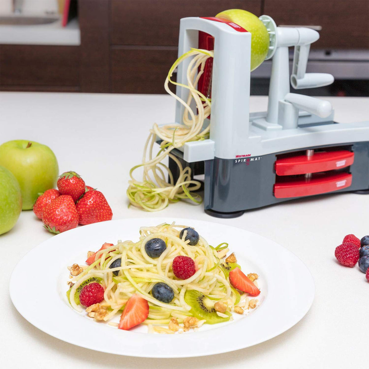 Vegetable Slicer Plastic by Westmark – Plastic, Red, Pack of 2, Model 113322E6