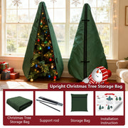 Hadisi Artificial Tree Storage Bag, Upright Design, Green, 7.5 Ft