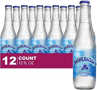 Jarritos 12-Pack of Mineragua Mineral Water Glass Bottle 12 fl oz