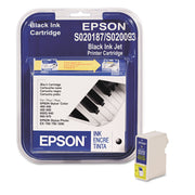 Ink Cartridge by Epson – Black, Model S187093