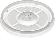 DINEX, Plastic, 2.62 Inches, Clear (Set of 1000)