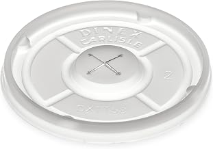 DINEX, Plastic, 2.62 Inches, Clear (Set of 1000)