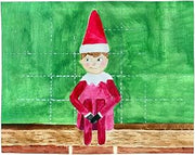 PM1473 Drakes Elf Place Mat - 14 x 18 in. - Set of 4